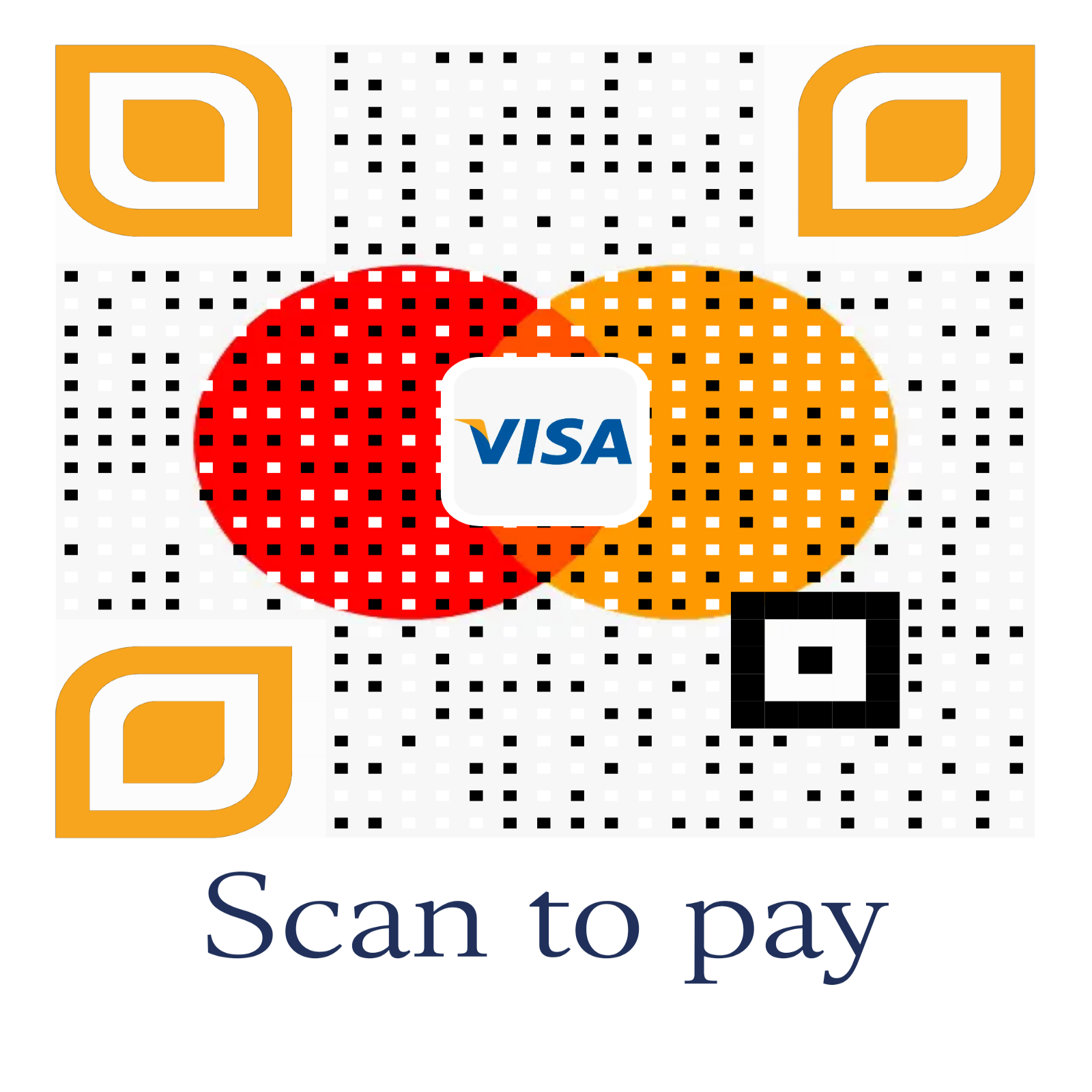 Course payment QR code