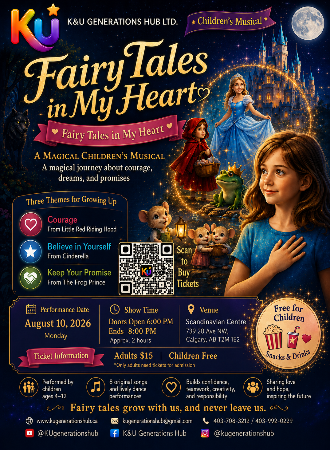 Fairy Tales in My Heart ticket poster