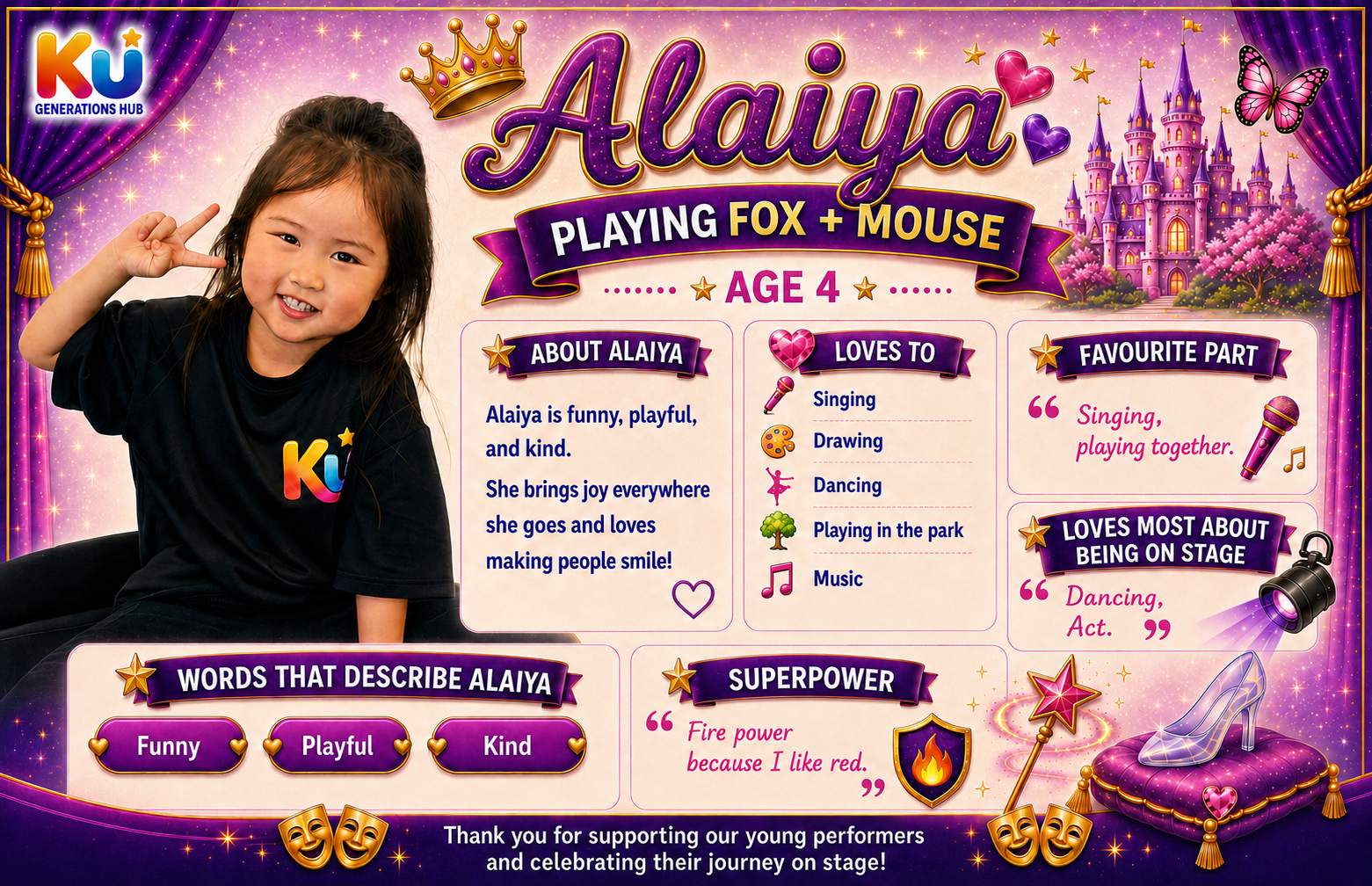 Alaiya young performer