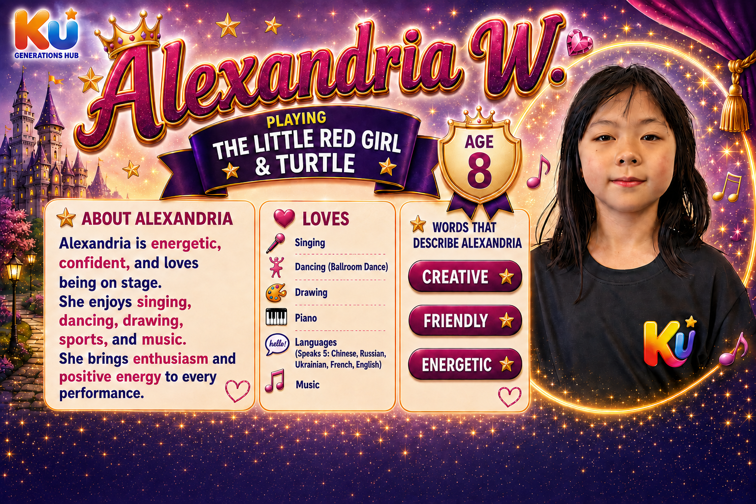 Alexandria young performer