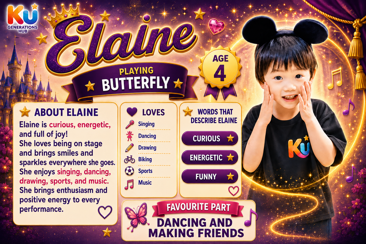 Elaine young performer