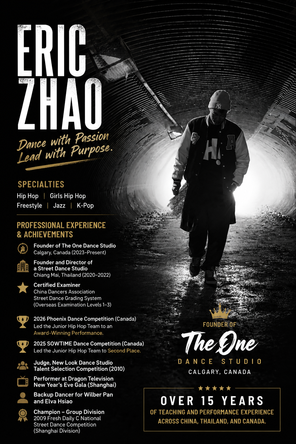 Eric Zhao dance teacher