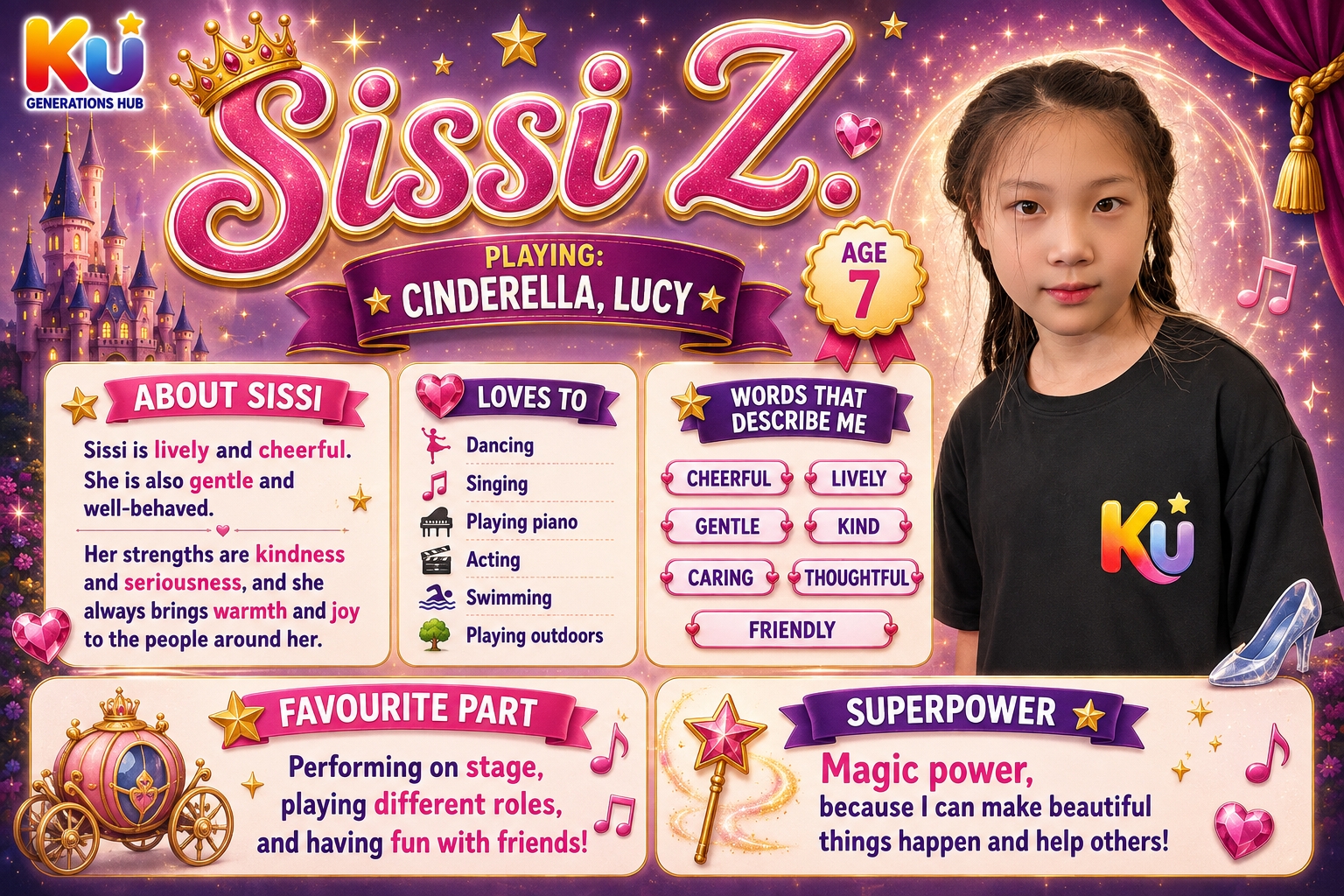 Sissi young performer