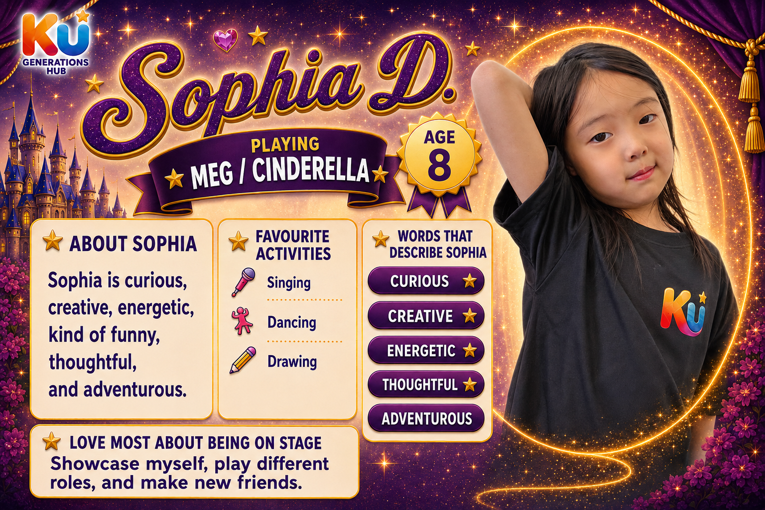 Sophia D. young performer