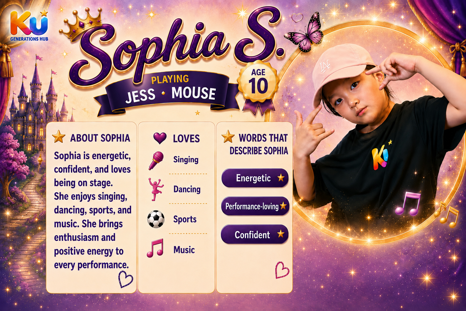 Sophia S. young performer