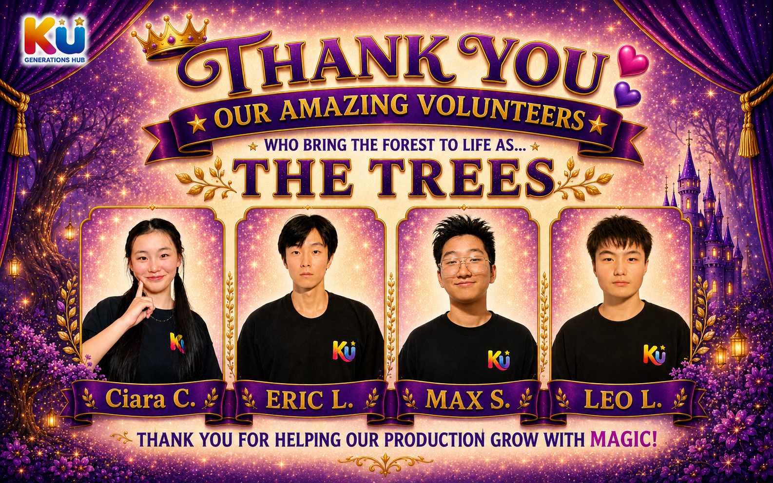 K&U Generations Hub volunteers
